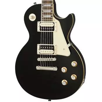 Классическая электрогитара Epiphone Les Paul в цвете Ebony EILOEBNH1