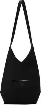 Классическая атласная сумка MM6 Maison Margiela, черный