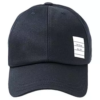 Классическая бейсболка с регулируемой пряжкой THOM BROWNE, синий