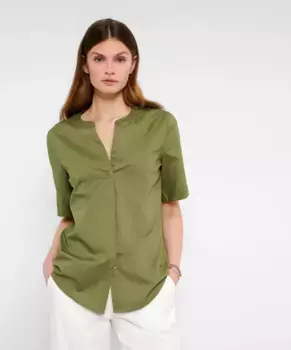 Классическая блузка Brax "Стиль VERI", зеленый