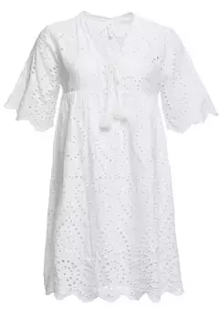 Классическая блузка Decay в великолепном дизайне, белый