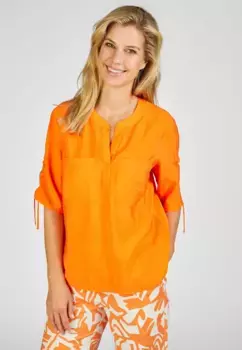 Классическая блузка Rabe "RABE Blouse", цвет Orange