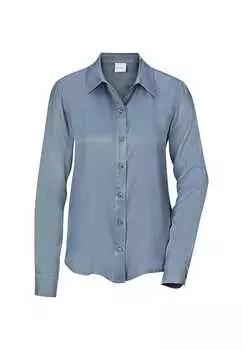 Классическая блузка-рубашка Madeleine, голубой