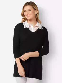 Классическая блузка-топ Basics Classic Basics, белый