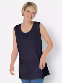 Классическая блузка-топ Basics Classic Basics, цвет морской волны