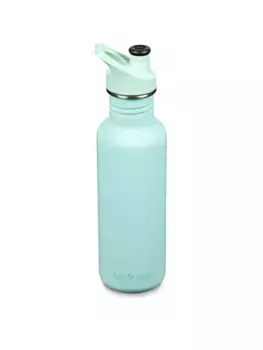 Классическая бутылка для воды на 27 унций со спортивной крышкой Klean Kanteen, бирюзовый