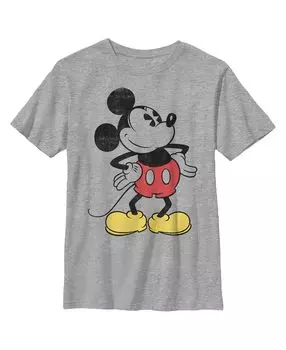 Классическая детская футболка с эффектом потертости «Микки и друзья» для мальчиков Disney