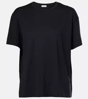 Классическая джерси футболка Toteme, черный