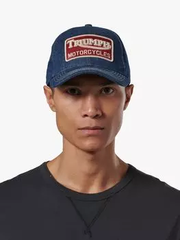 Классическая джинсовая кепка Forecourt Trucker Triumph