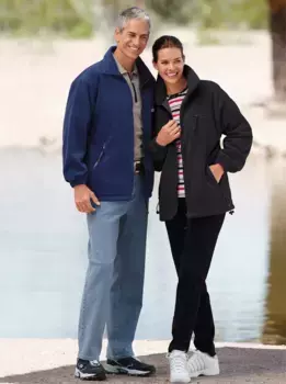 Классическая флисовая куртка, без капюшона Classic, черный