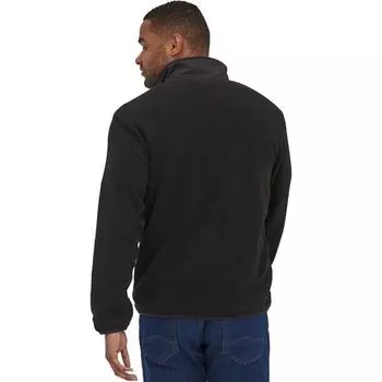 Классическая флисовая куртка Synchilla – мужская Patagonia, черный