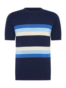 Классическая футболка 4funkyflavours Shirt, синий/темно-синий