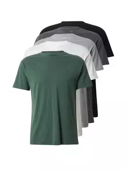 Классическая футболка Abercrombie & Fitch Shirt ESSENTIAL, цвет grey/fir/black/white