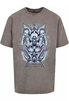 Классическая футболка ABSOLUTE CULT Shirt Aquaman - Ocean Master Crest, цвет muddy colored