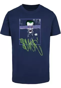 Классическая футболка ABSOLUTE CULT Shirt Batman - Joker, темно-синий