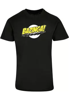 Классическая футболка ABSOLUTE CULT Shirt Bazinga, черный