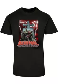 Классическая футболка ABSOLUTE CULT Shirt Deadpool - Grave, черный