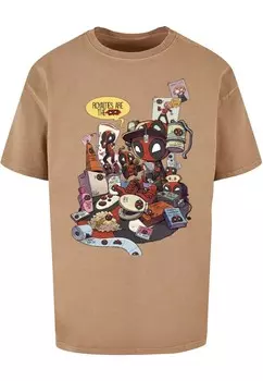Классическая футболка ABSOLUTE CULT Shirt Deadpool - Merchandise Royalties, темно-бежевый