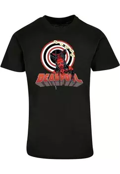 Классическая футболка ABSOLUTE CULT Shirt Deadpool - Upside Down, черный