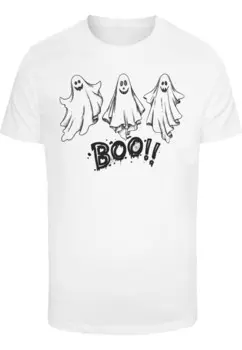 Классическая футболка ABSOLUTE CULT Shirt Halloween - Boo, белый