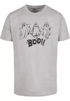 Классическая футболка ABSOLUTE CULT Shirt Halloween - Boo, цвет grey/mottled grey