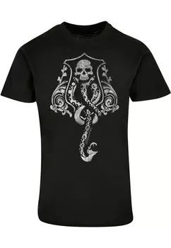 Классическая футболка ABSOLUTE CULT Shirt Harry Potter - Dark Mark Crest, черный