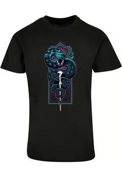 Классическая футболка ABSOLUTE CULT Shirt Harry Potter - Neon Basilisk, черный