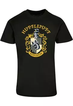 Классическая футболка ABSOLUTE CULT Shirt Harry Potter - Hufflepuff, черный