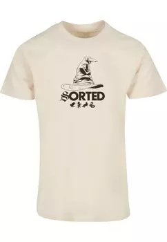 Классическая футболка ABSOLUTE CULT Shirt Harry Potter - Sorting Hat, песочный