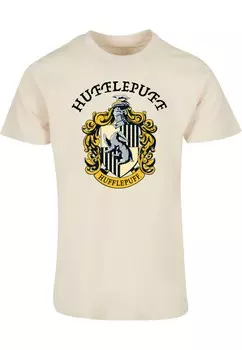 Классическая футболка ABSOLUTE CULT Shirt Harry Potter - Hufflepuff, песочный