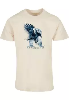 Классическая футболка ABSOLUTE CULT Shirt Harry Potter - Ravenclaw Watercolour, песочный