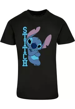 Классическая футболка ABSOLUTE CULT Shirt Lilo And Stitch - Posing, черный