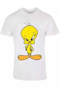Классическая футболка ABSOLUTE CULT Shirt Looney Tunes - Angry Tweety, белый