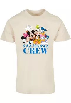 Классическая футболка ABSOLUTE CULT Shirt Mickey Mouse - Disney Friends, песочный