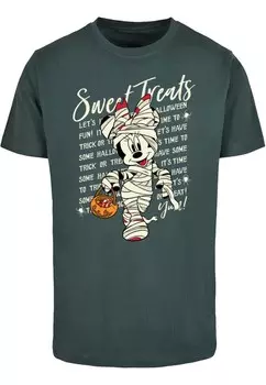 Классическая футболка ABSOLUTE CULT Shirt Minnie Mouse - Sweet Treats, цвет petrol