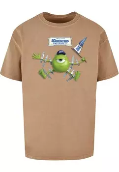 Классическая футболка ABSOLUTE CULT Shirt Monster University - Taped Mike, бежевый