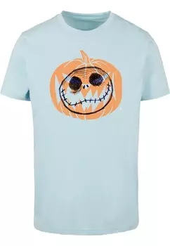Классическая футболка ABSOLUTE CULT Shirt The Nightmare Before Christmas, небесно-синий