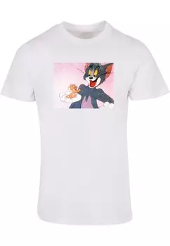 Классическая футболка ABSOLUTE CULT Shirt Tom and Jerry - Still One, белый
