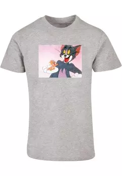 Классическая футболка ABSOLUTE CULT Shirt Tom and Jerry - Still One, серый