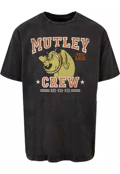 Классическая футболка ABSOLUTE CULT Shirt Wacky Races - Mutley Crew, антрацит