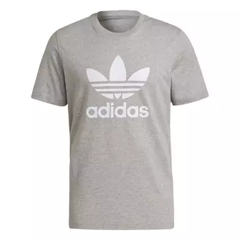 Классическая футболка ADIDAS ORIGINALS Shirt Adicolor Classics Trefoil, пятнистый серый