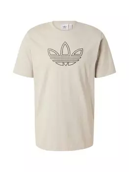 Классическая футболка ADIDAS ORIGINALS Shirt Outline, бежевый