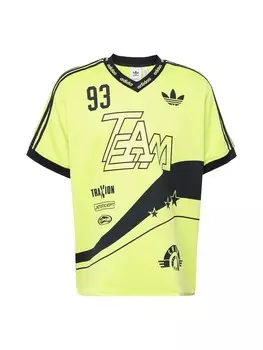 Классическая футболка ADIDAS ORIGINALS Shirt TEAM 93, цвет limone