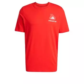 Классическая футболка ADIDAS PERFORMANCE Performance Shirt Predator History, красный
