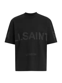Классическая футболка AllSaints Shirt BIGGY, черный