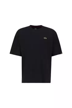 Классическая футболка ALPHA INDUSTRIES Shirt, черный