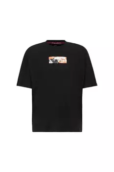 Классическая футболка ALPHA INDUSTRIES Shirt, черный