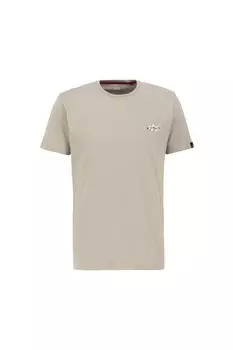 Классическая футболка ALPHA INDUSTRIES Shirt, песочный