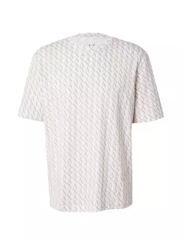 Классическая футболка ARMANI EXCHANGE Shirt, бежевый