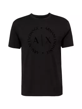 Классическая футболка ARMANI EXCHANGE Shirt, черный